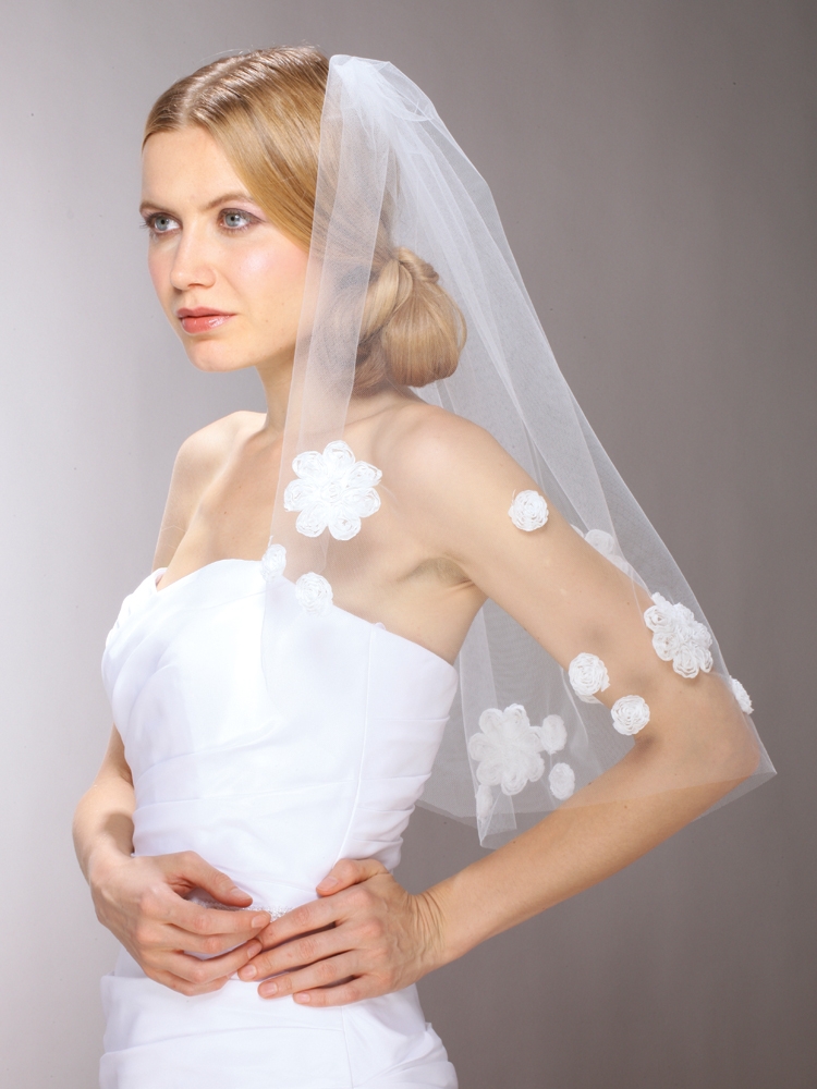 60s wedding veil